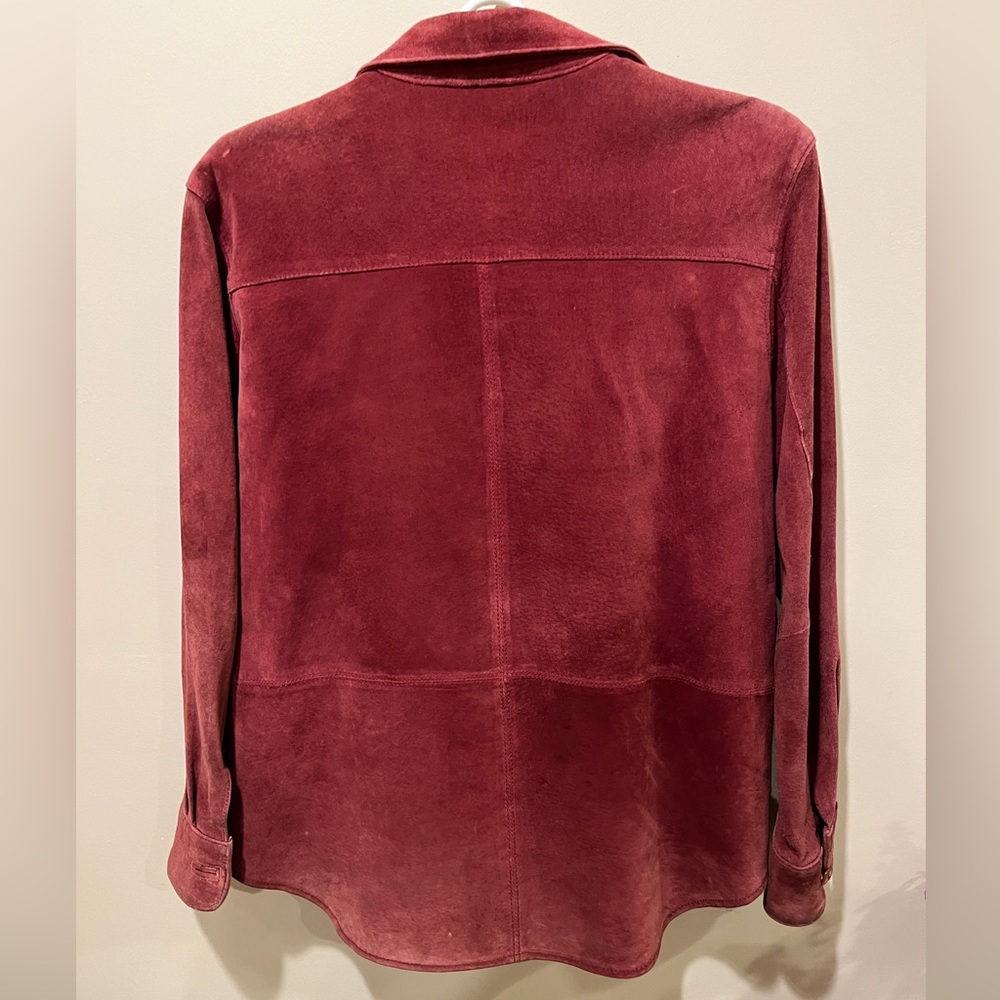 Pig suede jacket - Picture 2 of 14